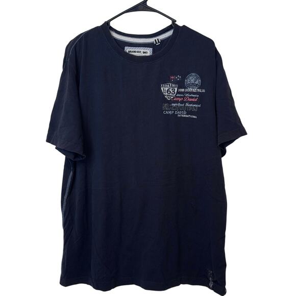 Camp David Other - Camp David Men’s Graphic‎ Embroidered Short Sleeve T-Shirt Size XXL Streetwear